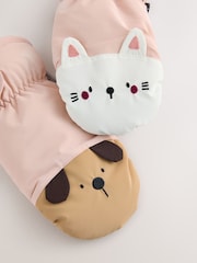 Dog/ Cat Character Ski Mitts Gloves (3mths-6yrs) - Image 2 of 3