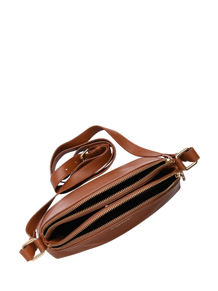 Lotus Brown Leather Handbag - Image 4 of 4 Lotus Brown Leather Handbag - Image 4 of 4