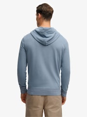 Superdry Blue Classic Essential Zip Hoodie - Image 3 of 4