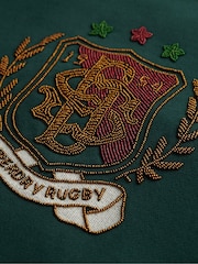 Superdry Green Crest Loose Crew Neck Jumper - Image 7 of 7