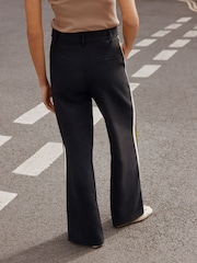 Black Side Stripe Tailored Wide Leg Trousers - Image 5 of 9
