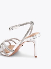 KG Kurt Geiger Silver Abra Heel Sandals - Image 5 of 5