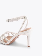 KG Kurt Geiger Cream Abra Heel Sandals - Image 5 of 5