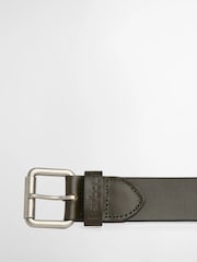Groen - Barbour® Allanton leren riem - Afbeelding 2 van 3