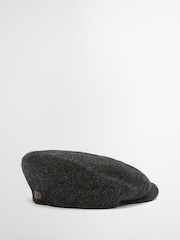 رمادي - Barbour® Fyne Tweed Baker Hat - صورة 2 من 4