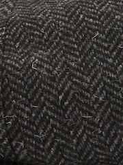 رمادي - Barbour® Fyne Tweed Baker Hat - صورة 4 من 4