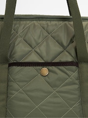 Barbour® Green Dog Small Quilted Carrirer - Image 3 of 4