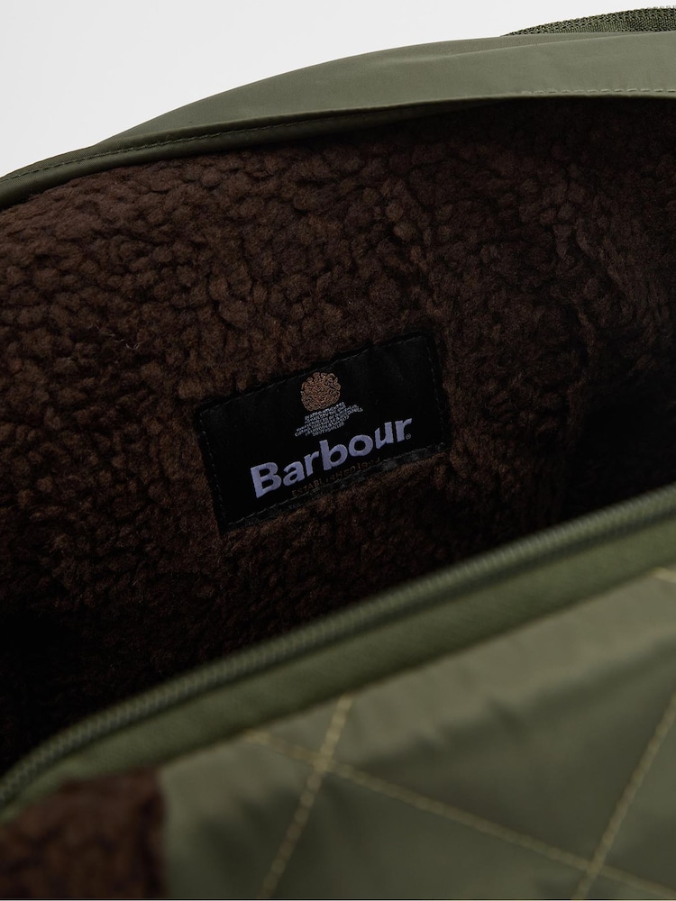 Barbour® Green Dog Small Quilted Carrirer - Image 4 of 4