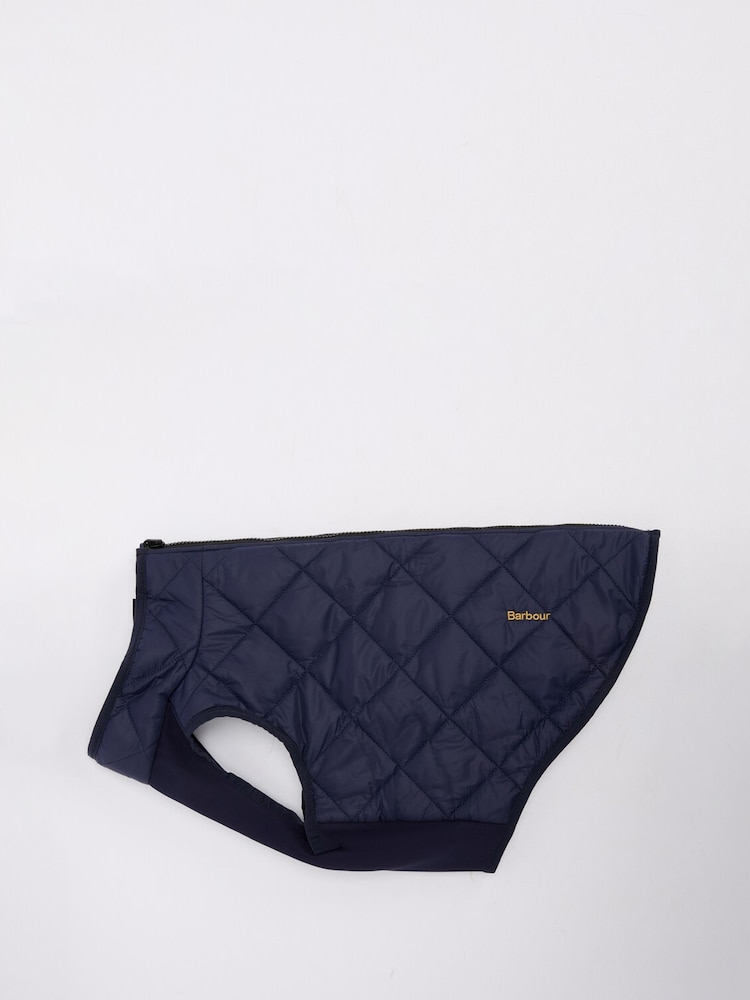 Barbour® Blue Field Reversible Dog Coat - Image 2 of 5 Barbour® Blue Field Reversible Dog Coat - Image 2 of 5