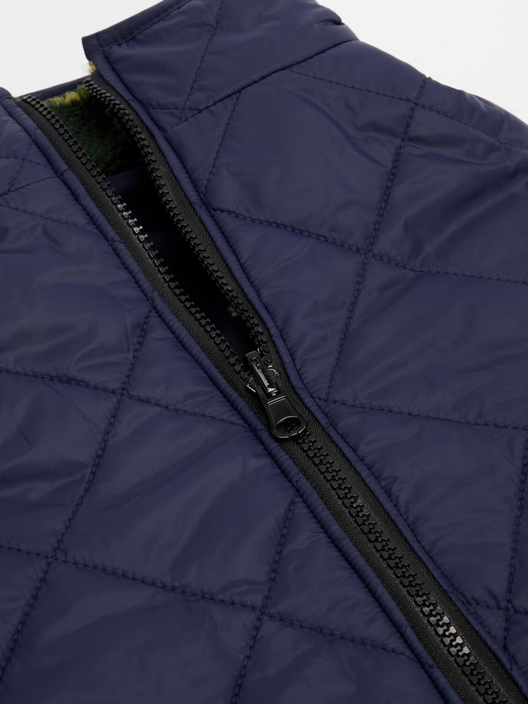 Barbour® Blue Field Reversible Dog Coat - Image 5 of 5 Barbour® Blue Field Reversible Dog Coat - Image 5 of 5