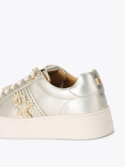 Carvela Gold Marina Trainers - Image 4 of 4