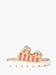 Carvela Comfort Pink Pavilion Crochet Sandals - Attēls 1 no 4