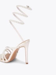 Carvela Cream Spiral 105 Sandals - Image 3 of 4
