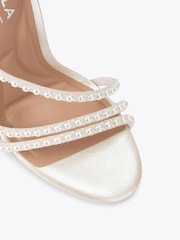 Carvela Cream Spiral 105 Sandals - Image 4 of 4