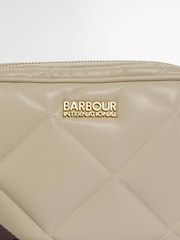 Barbour® International White Soft Quilt Sloan Cross-Body Bag - Image 6 of 6