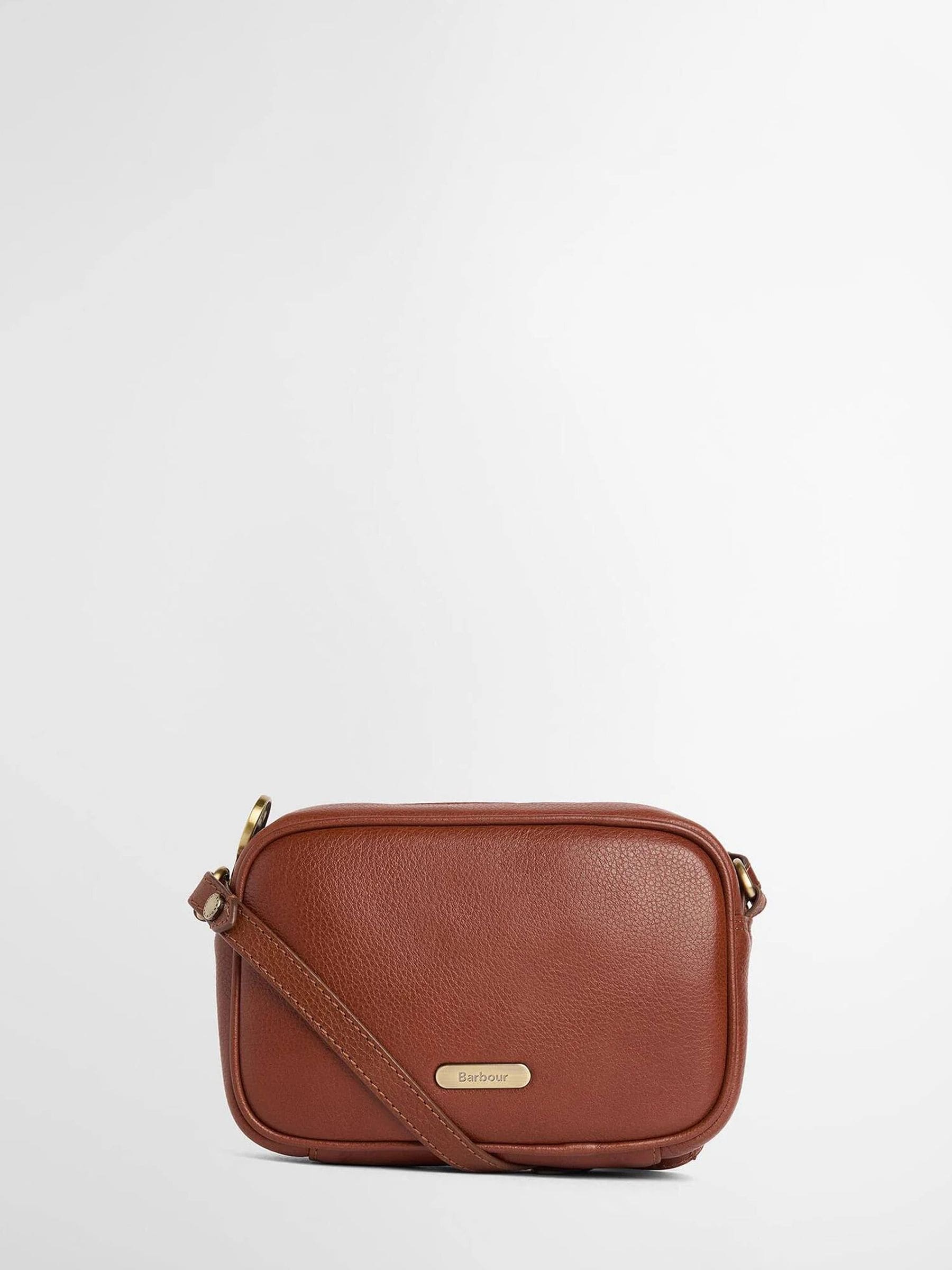 Barbour Women's Brown Daphne Mini Leather Cross-Body Bag