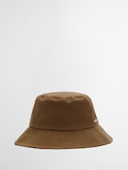 Barbour® Brown Delilah Bucket Hat - Image 1 of 4