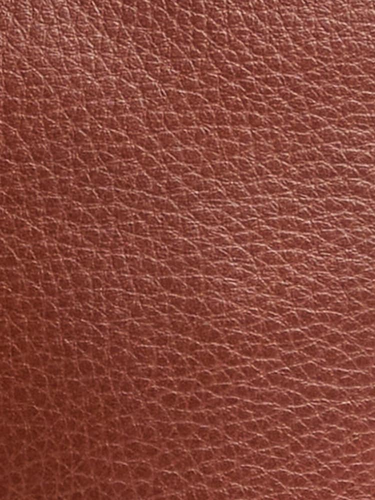 Brązowy - Barbour® Cedar Mini Leather Bucket Bag - Obraz 6 z 6