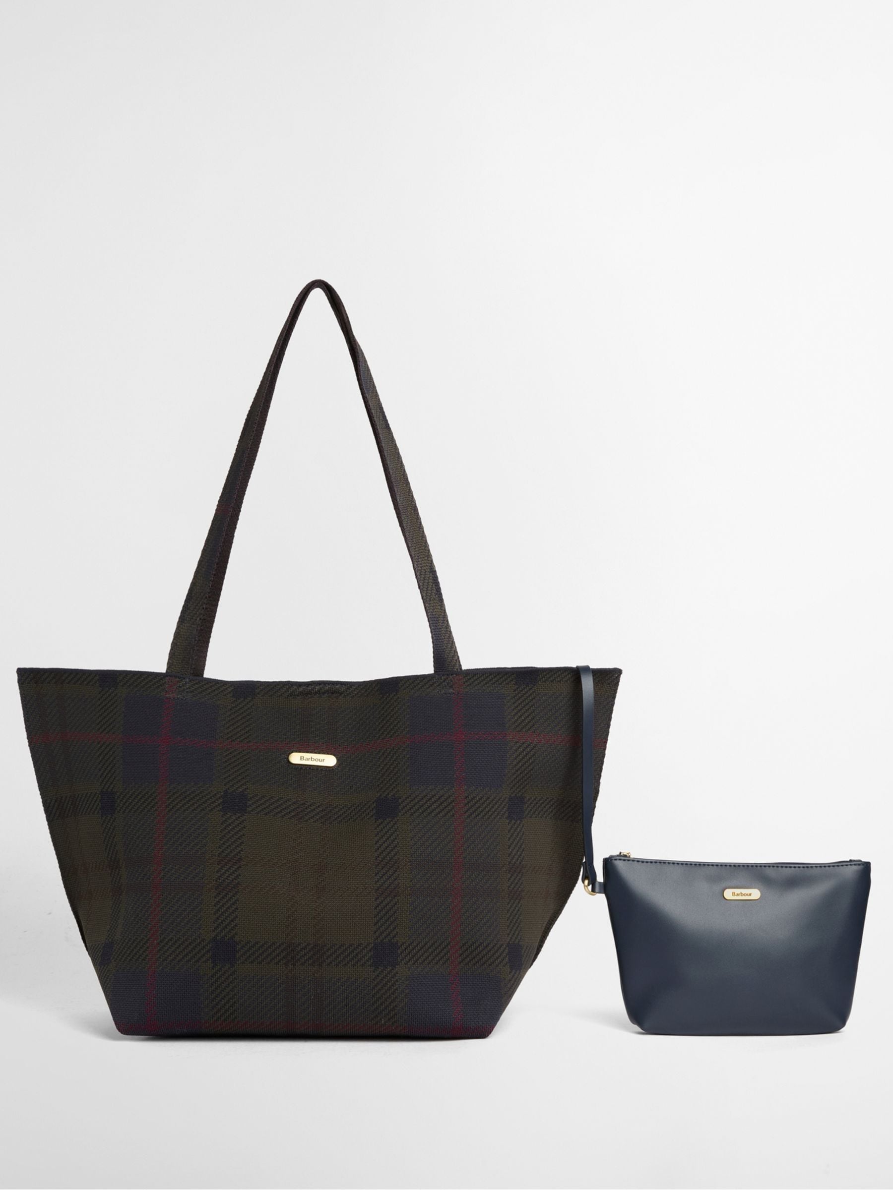 Barbour Women's Blue Layla Large Tote Bag