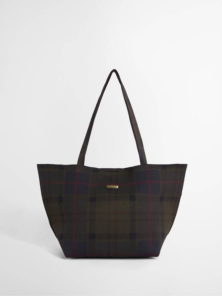 Barbour® Blue Layla Large Tote Bag - Image 2 of 5 Barbour® Blue Layla Large Tote Bag - Image 2 of 5