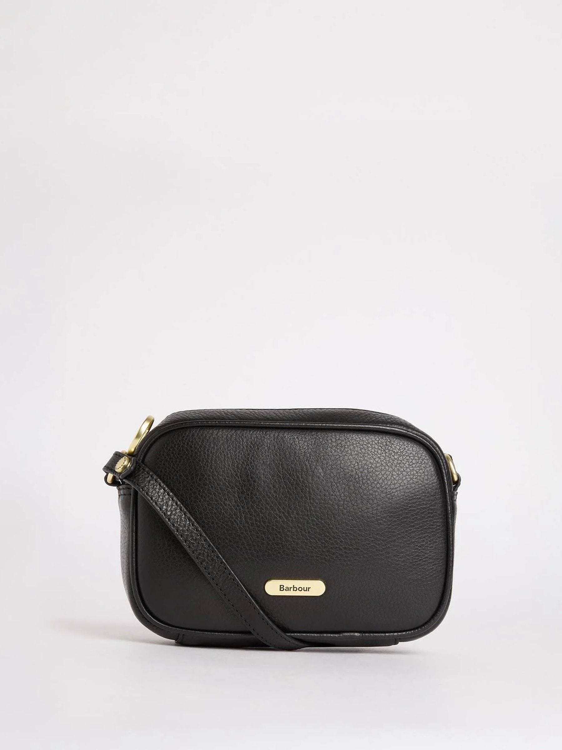 Barbour Women's Daphne Mini Leather Crossbody Bag - Black - Image 2