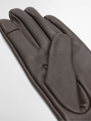 Barbour® Brown Dunswell Patchwork Gloves - Image 2 of 2