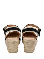 Lotus Gold Wedge Espadrille Shoes - Image 3 of 4