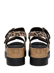 Lotus Animal Wedges Platform Sandals - Image 3 of 4