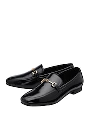 Lotus Black Loafer Shoes - Image 2 of 4