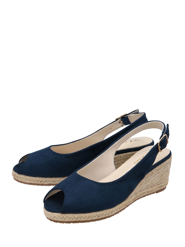 Albastru - Sandale Lotus cu Espadrile și talpă ortopedică - Imaginea 2 din 4 Albastru - Sandale Lotus cu Espadrile și talpă ortopedică - Imaginea 2 din 4