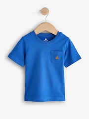 Blauw - Gap 3 Verpakking van T-shirts met korte mouwen en Brannan Bear-borduurwerk (6 mths) - 5yrs) (6mths-5yrs) - Afbeelding 2 van 8