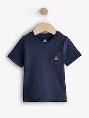 Blauw - Gap 3 Verpakking van T-shirts met korte mouwen en Brannan Bear-borduurwerk (6 mths) - 5yrs) (6mths-5yrs) - Afbeelding 4 van 8