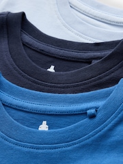 Blauw - Gap 3 Verpakking van T-shirts met korte mouwen en Brannan Bear-borduurwerk (6 mths) - 5yrs) (6mths-5yrs) - Afbeelding 6 van 8