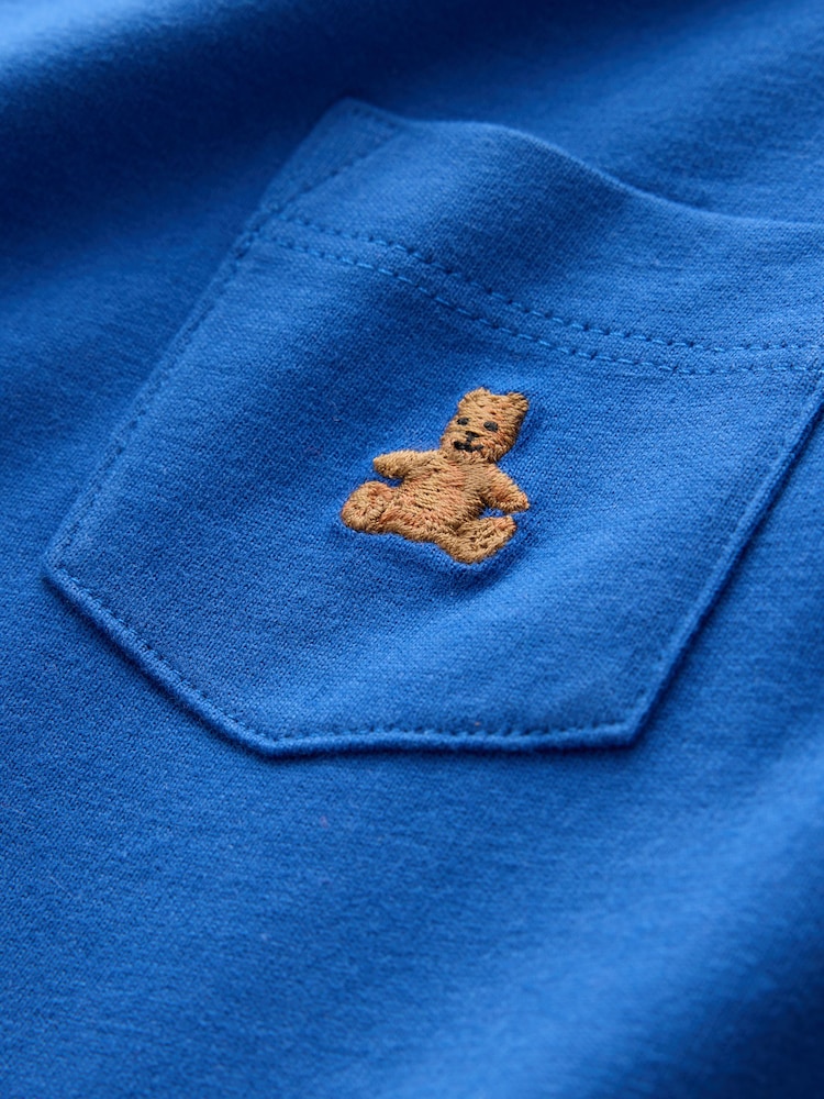 Blauw - Gap 3 Verpakking van T-shirts met korte mouwen en Brannan Bear-borduurwerk (6 mths) - 5yrs) (6mths-5yrs) - Afbeelding 8 van 8 Blauw - Gap 3 Verpakking van T-shirts met korte mouwen en Brannan Bear-borduurwerk (6 mths) - 5yrs) (6mths-5yrs) - Afbeelding 8 van 8