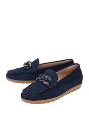 Lotus Blue Loafer Shoes - Image 2 of 4