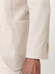 BOSS Natural Janson Regular-Fit Suit Jacket - Image 4 of 6