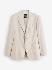 BOSS Natural Janson Regular-Fit Suit Jacket - Image 5 of 6