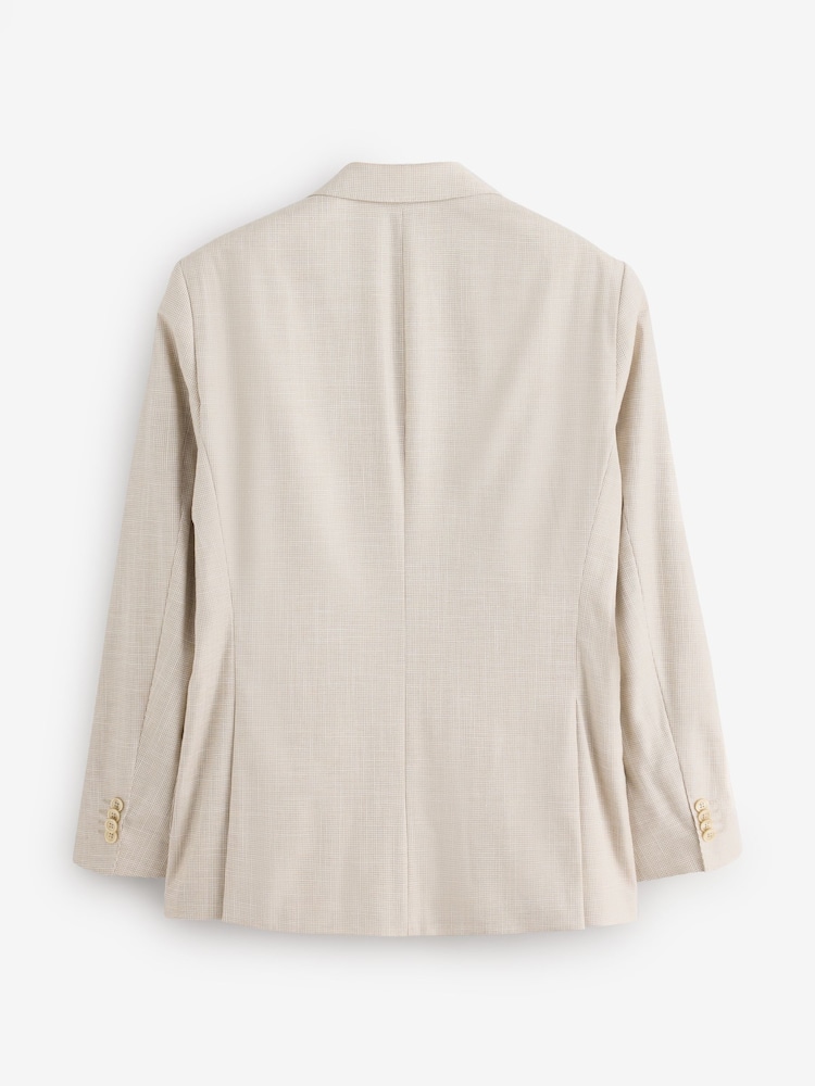 BOSS Natural Janson Regular-Fit Suit Jacket - Image 6 of 6 BOSS Natural Janson Regular-Fit Suit Jacket - Image 6 of 6