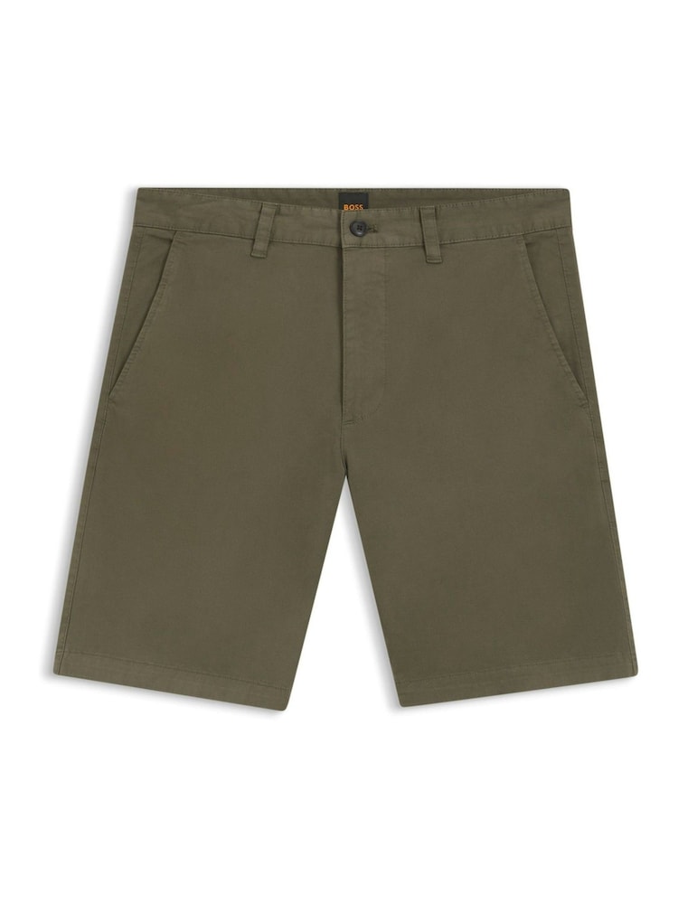 BOSS Green Slim Fit Chino Shorts - Image 1 of 2 BOSS Green Slim Fit Chino Shorts - Image 1 of 2