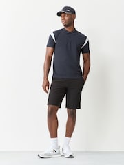 BOSS Black Regular-Fit Contrast Detail Logo Polo Shirt - Image 2 of 6