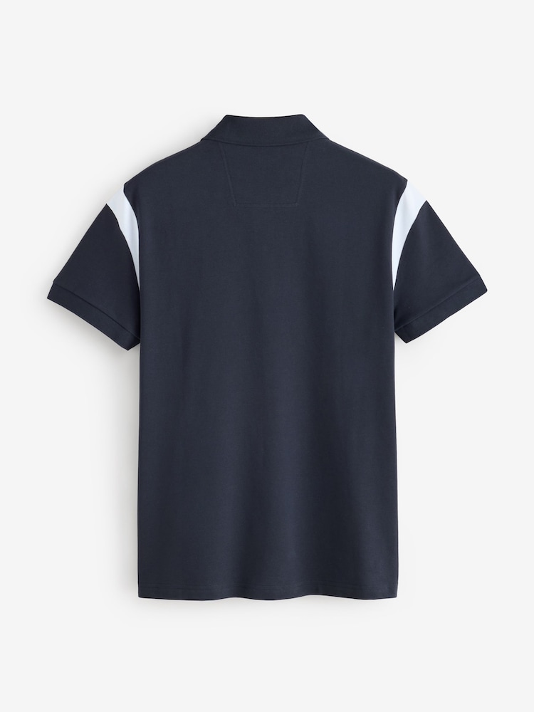 BOSS Black Regular-Fit Contrast Detail Logo Polo Shirt - Image 6 of 6 BOSS Black Regular-Fit Contrast Detail Logo Polo Shirt - Image 6 of 6