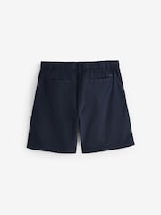 BOSS Blue Pleated Shorts - Image 7 of 7