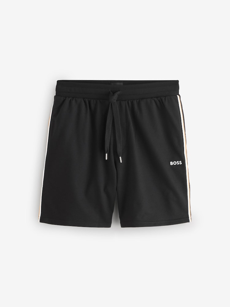 BOSS Black Iconic Regular-Fit Logo Shorts - Image 1 of 1 BOSS Black Iconic Regular-Fit Logo Shorts - Image 1 of 1