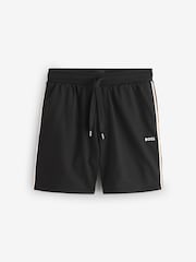 BOSS Black Iconic Regular-Fit Logo Shorts - Image 4 of 5