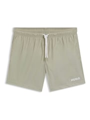 HUGO Mint Green Haiti Logo Swim Shorts - Image 1 of 1
