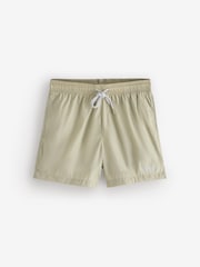 HUGO Mint Green Haiti Logo Swim Shorts - Image 4 of 7