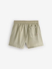 HUGO Mint Green Haiti Logo Swim Shorts - Image 5 of 7