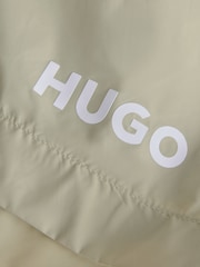 HUGO Mint Green Haiti Logo Swim Shorts - Image 7 of 7