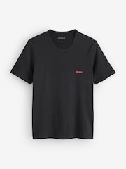 HUGO Navy Blue/Sage Green/Grey T-Shirts 3 Pack - Image 3 of 8