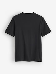 HUGO Navy Blue/Sage Green/Grey T-Shirts 3 Pack - Image 4 of 8